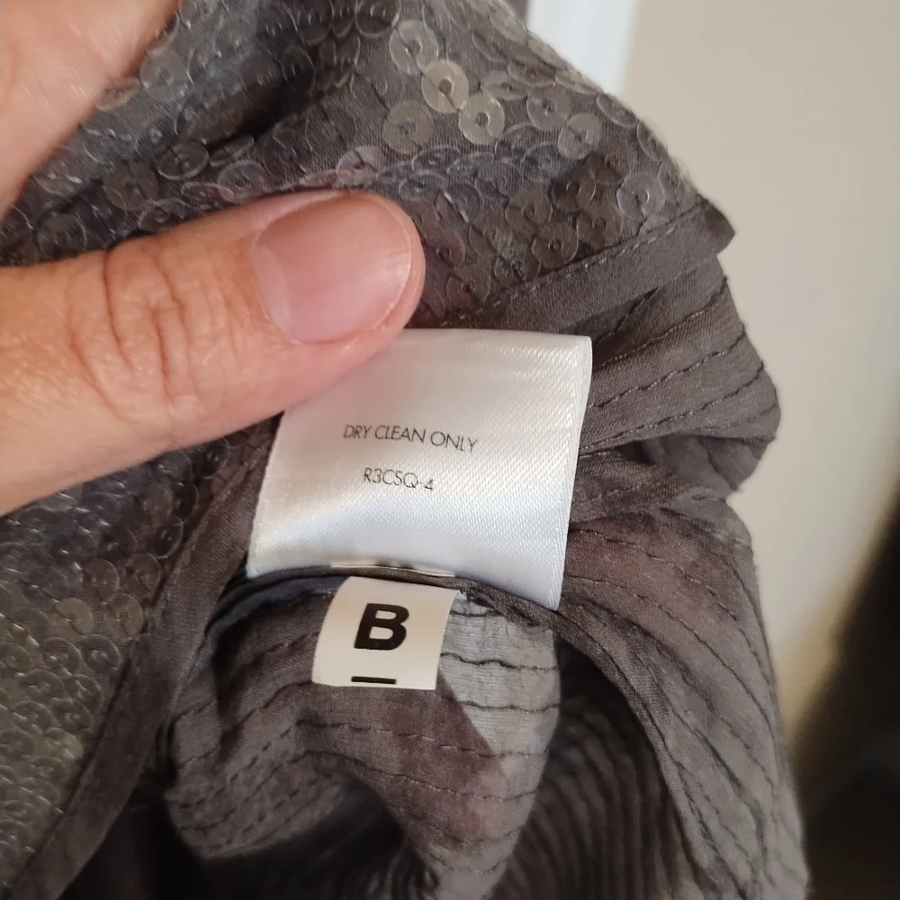Eileen Fisher sequin shirt - Picture 4 of 6